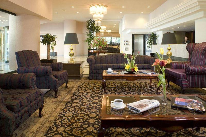 Hotel La Joya Pachuca Exterior foto The lobby of the hotel